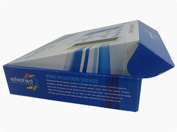 E flute corrugated printed box
