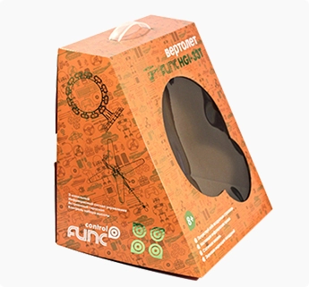 E flute litho printed box