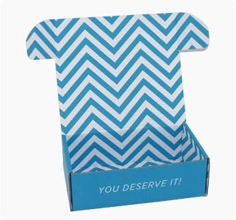 custom double sided corrugated printed box without dust flaps, printed folding carton