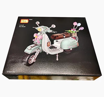 double side printed corrugated box, printed folding carton