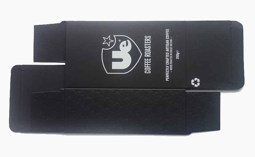 UV printing black paper box