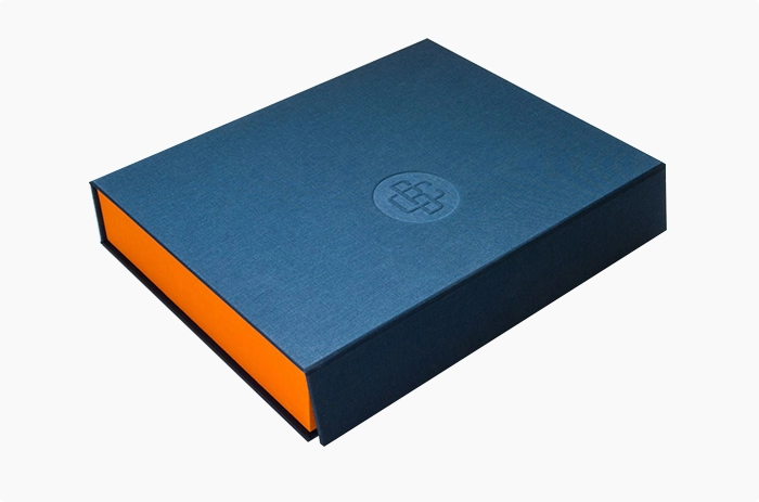 clamshell paper rigid set up box, presentation paper box, cardboard gift boxes