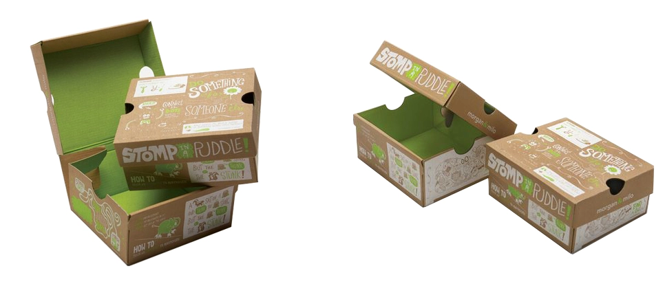 color printed kraft paper box