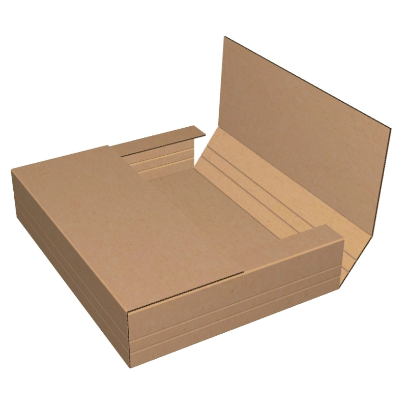 corrugated cutout wrap mailer