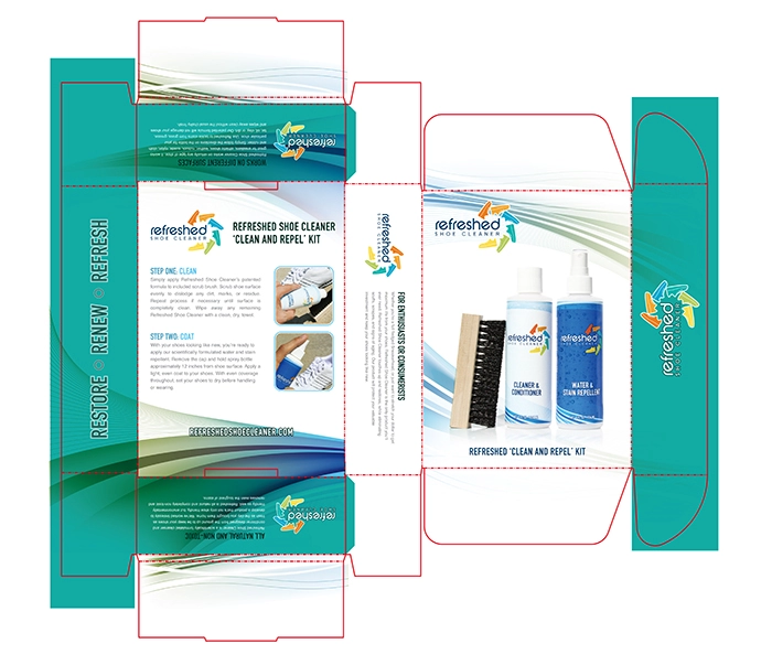 free dieline template creating for the corrugated mailer box, corrugated printed box