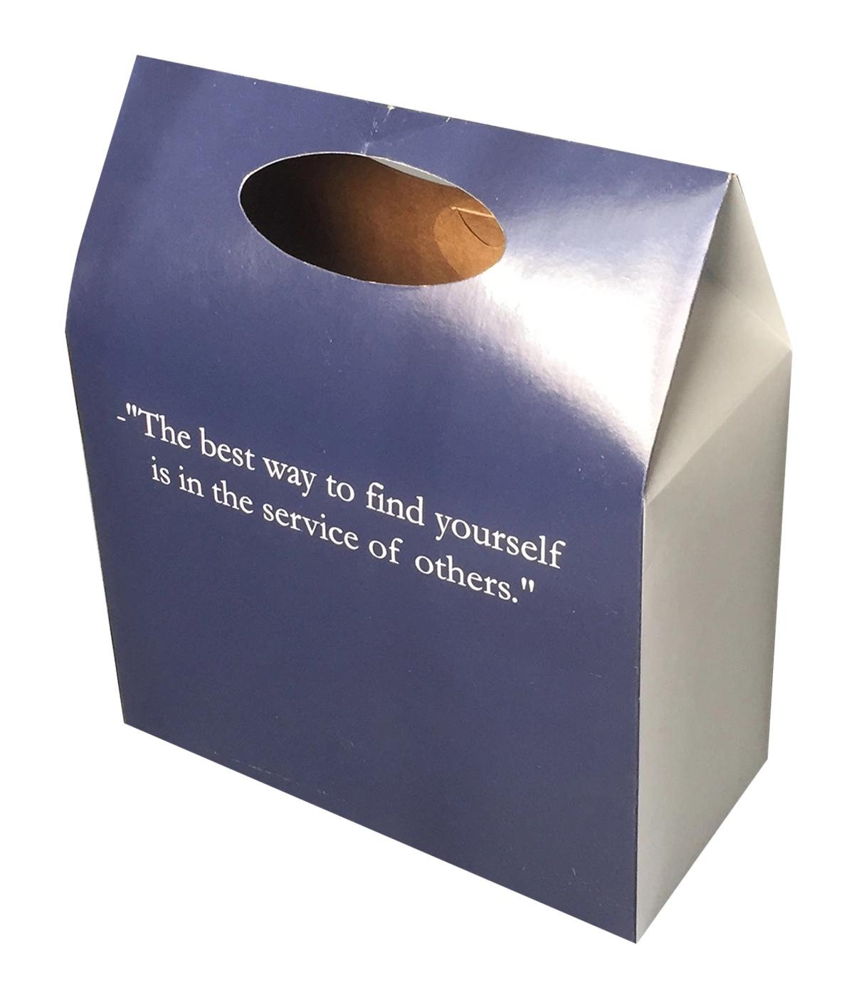 bag style paper box, kraft bag box