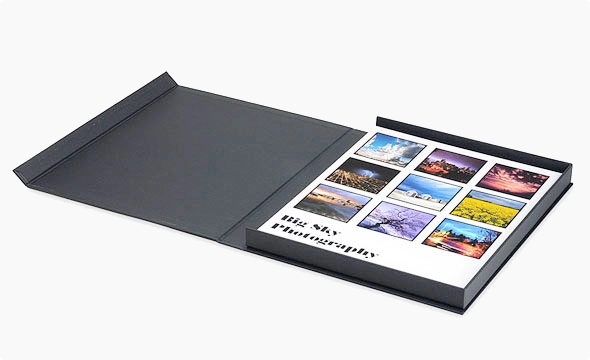 clamshell rigid paper box, hinged lid booklet cardboard box, cardboard gift boxes