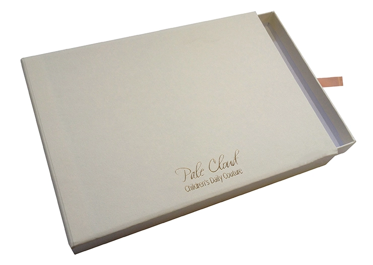 slide rigid paper box, presentation paper box, cardboard gift box