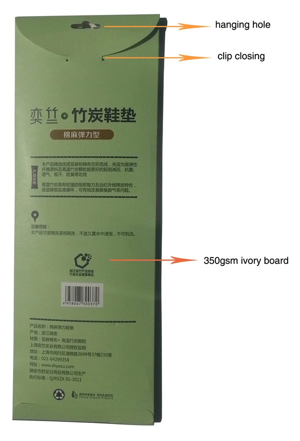 custom paper bag with clear window