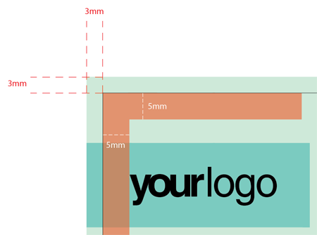 bleeding for custom paper box artwork