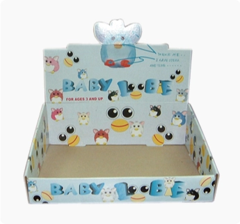 corrugated display box, counter display, corrugated display box, custom corrugated display box, printed folding carton