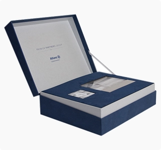 hinged lid rigid shoulder box, cardboard gift box