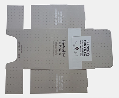 die cut paper box, corrugated die-cut box, corrugated display box