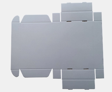 die cut paper box, corrugated die-cut box, corrugated display box