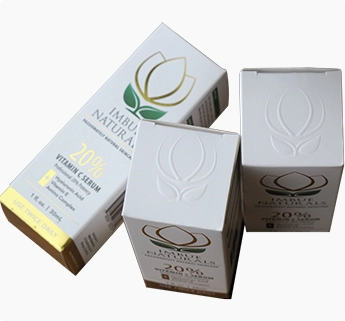 paper box with the embossing and foil stamping, paper printed box, printed folding carton