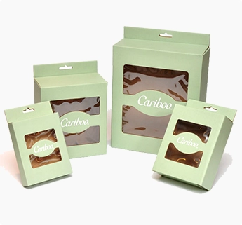 custom retail paper box with hanger tab, printed folding carton, paper printed box