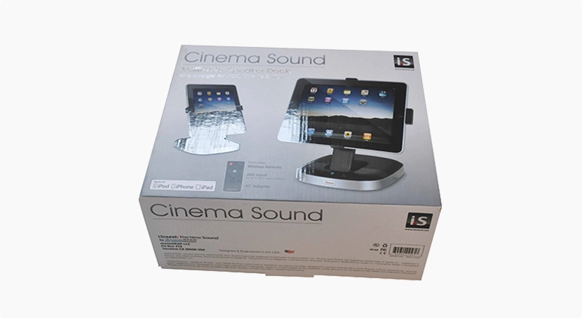 litho laminated box with the spot uv.