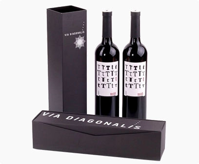 custom wine packaging box, wine gift paper box